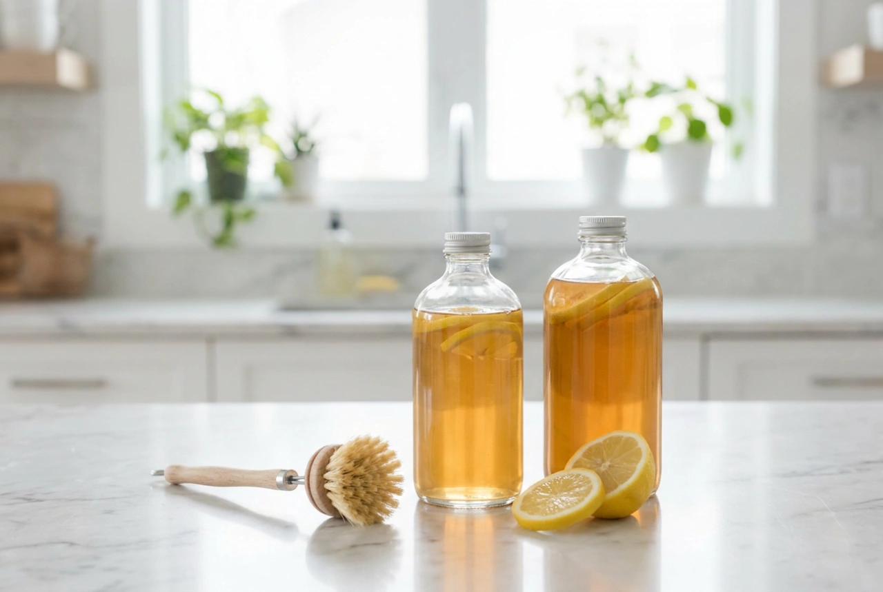 Como fazer um detergente natural para louça eficaz contra a gordura