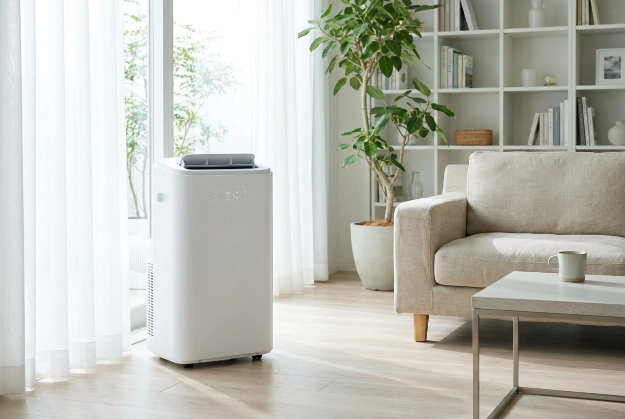 Como usar o ar-condicionado portátil no apartamento durante ondas de calor
