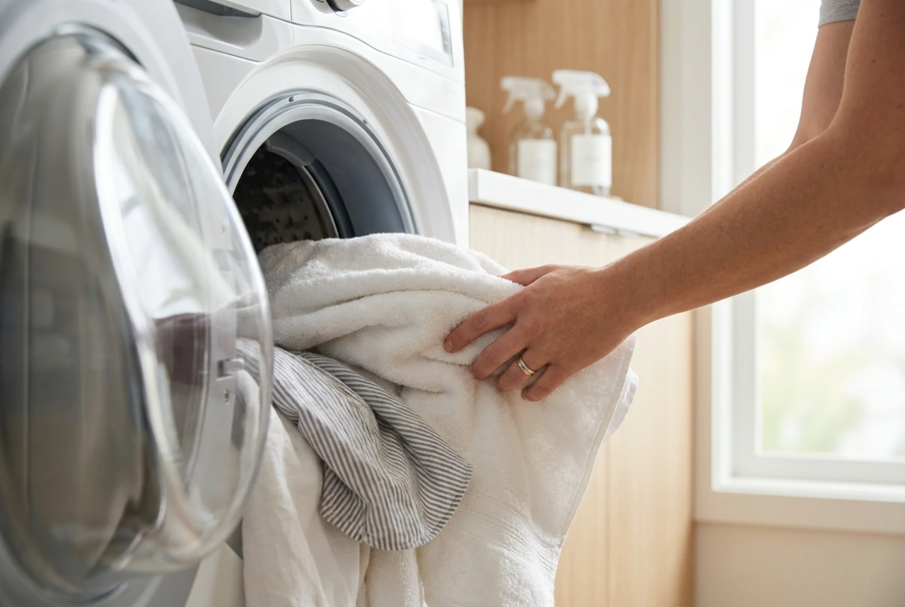 Como usar a secadora de roupas elétrica sem encolher as roupas