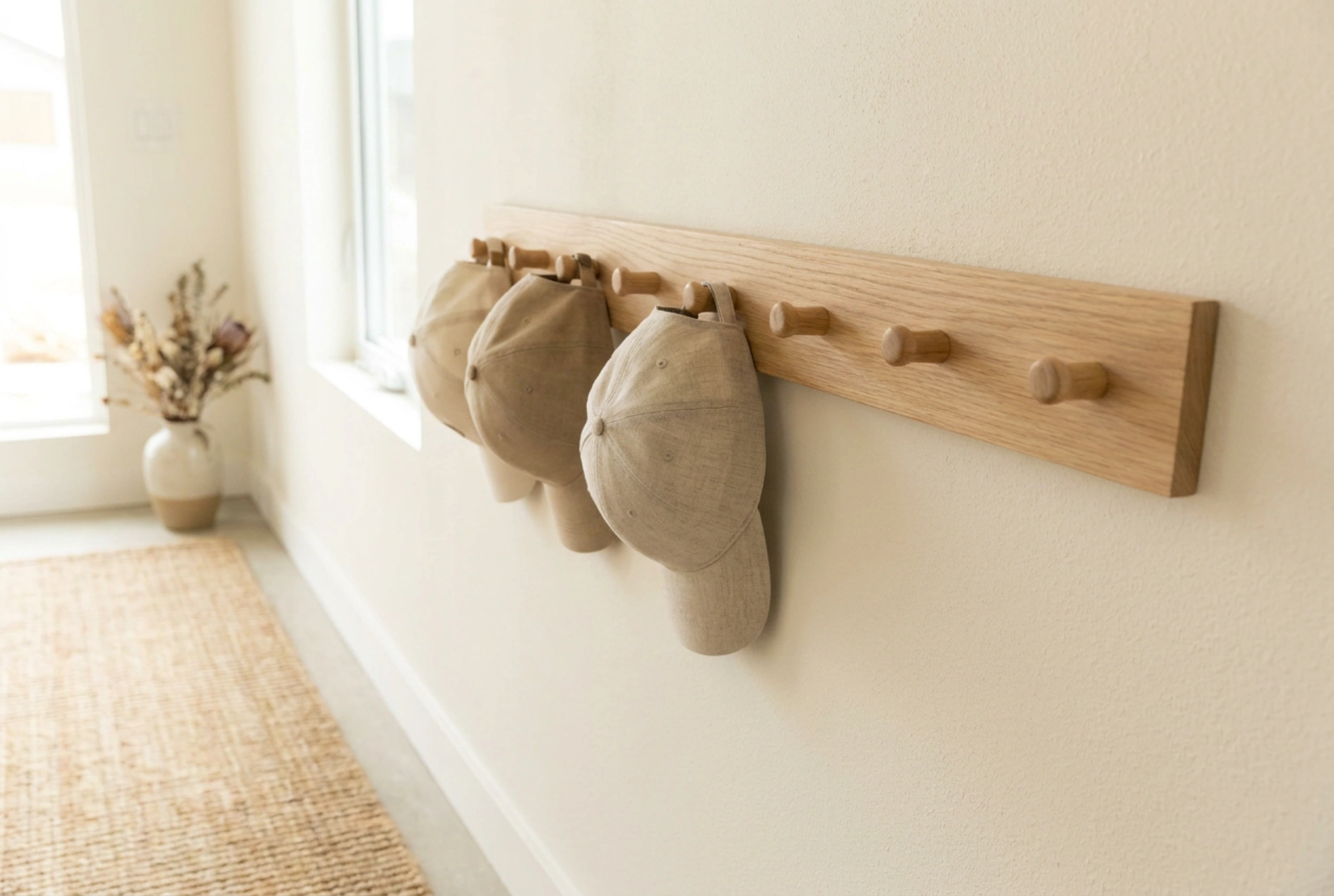 Como armazenar bonés em cabides sem deformações