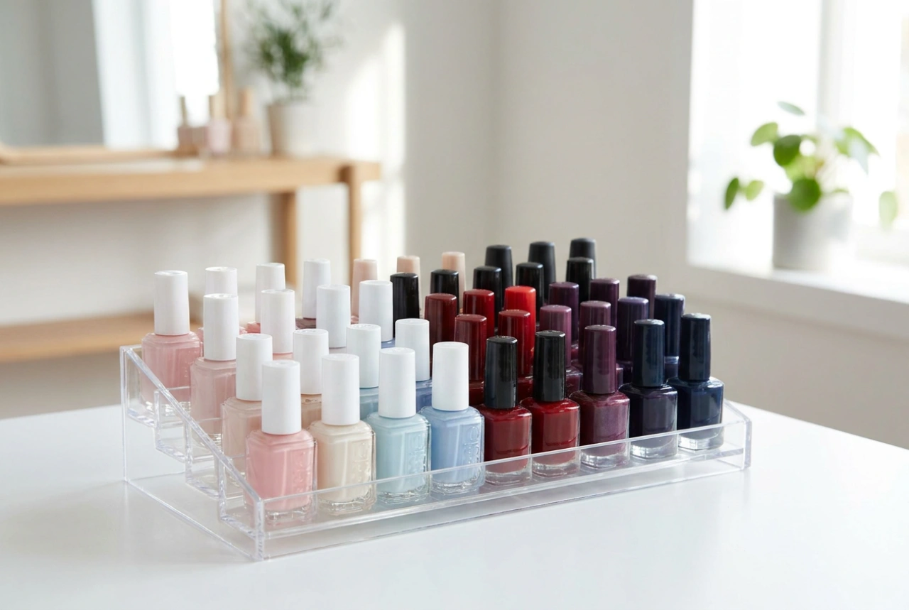 Organização de esmaltes: método cromático e conservação química