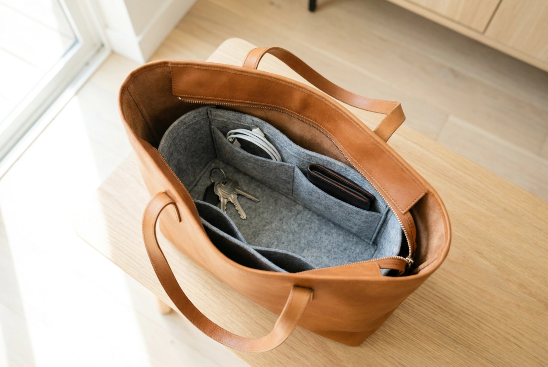 Organizador de bolsa e o método definitivo para encontrar pequenos itens