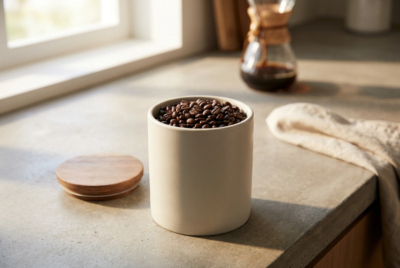 Como armazenar café em grãos para preservar o aroma e o sabor