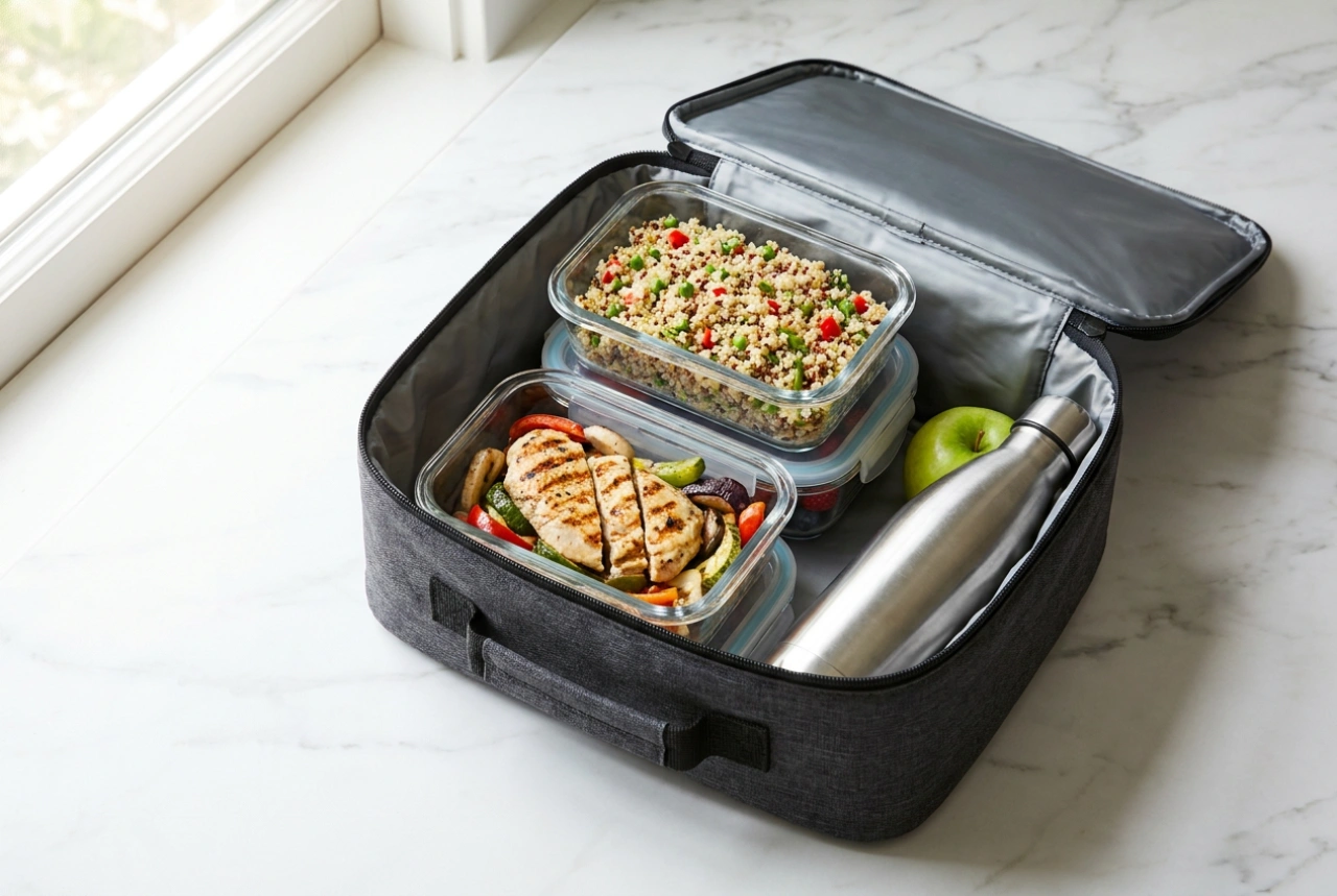 Como organizar uma bolsa térmica de almoço para o trabalho ou escola