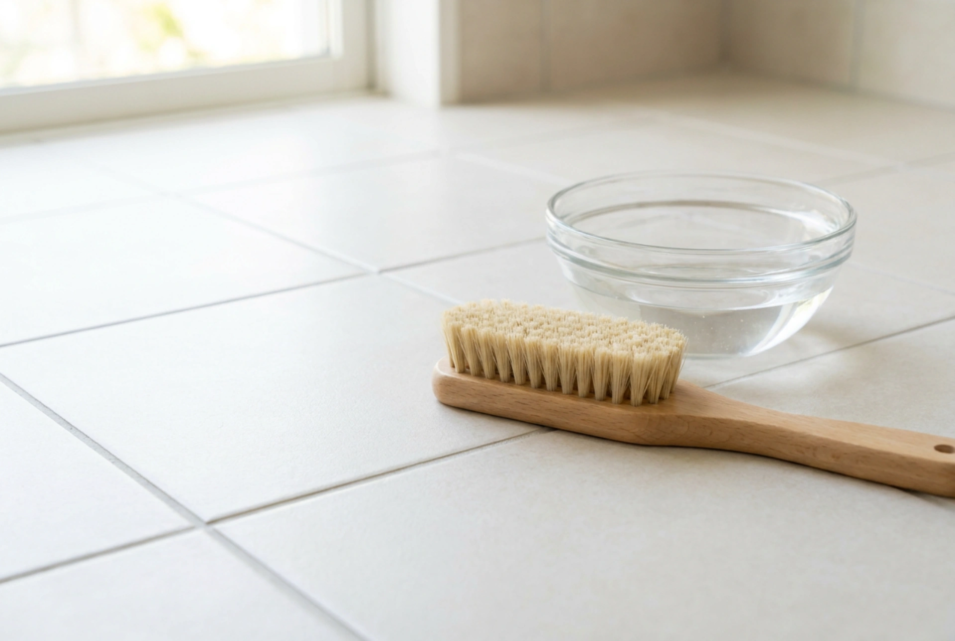 Como limpar o rejunte do piso sem causar descoloração