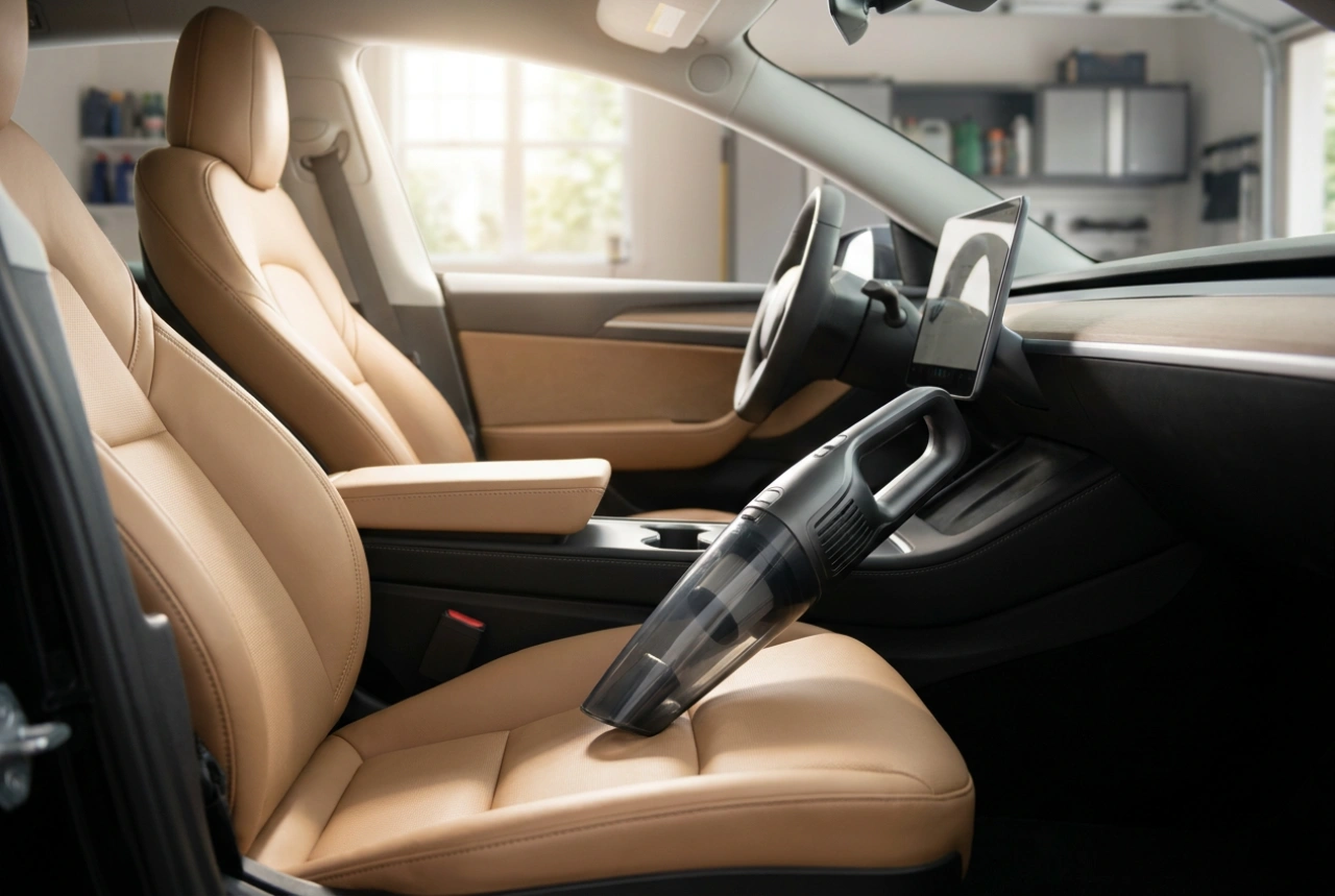 Como aspirar o carro com aspirador sem fio em poucos minutos