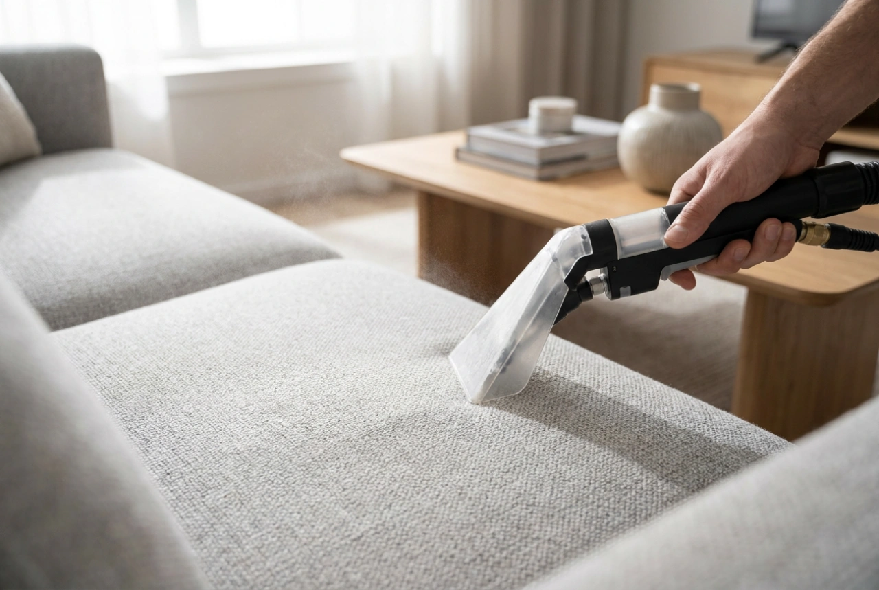Como usar uma extratora de carpete profissional em casa com segurança