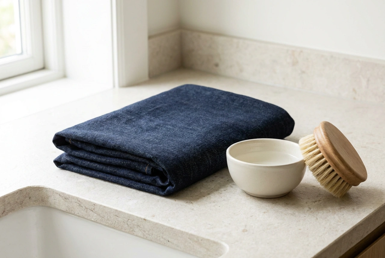 Como remover mancha de grama do jeans sem desbotar o denim
