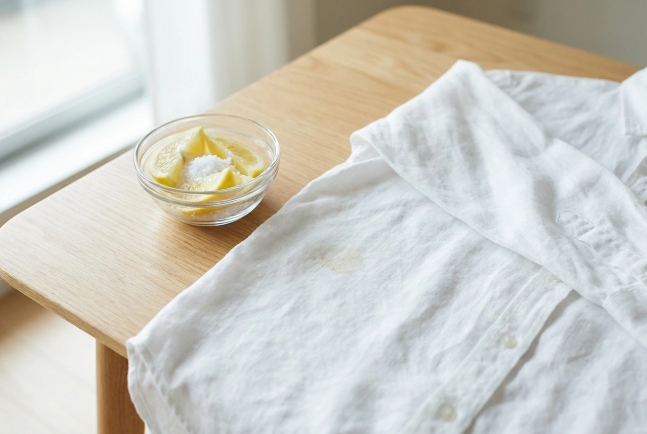 Como remover mancha de ferrugem da roupa sem alvejante com cloro
