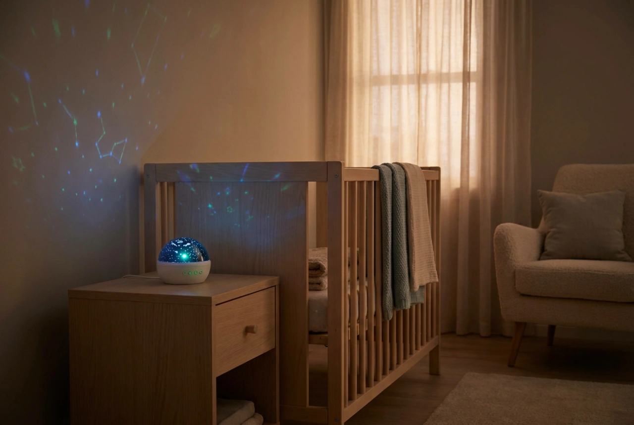 Como usar um projetor de imagens no quarto infantil