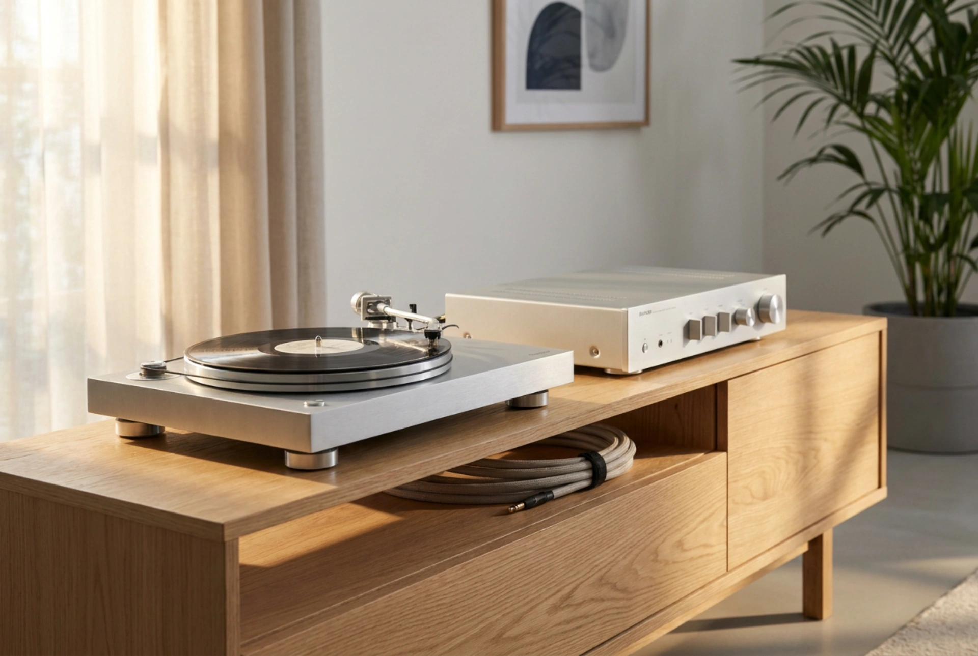 Como combinar o amplificador com o home theater e as caixas de som