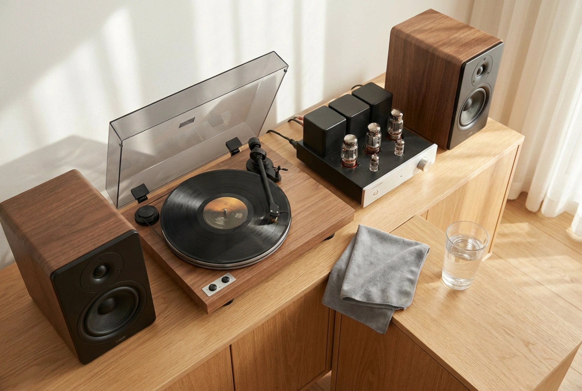 Como limpar e posicionar o rádio com reprodutor de CD em casa