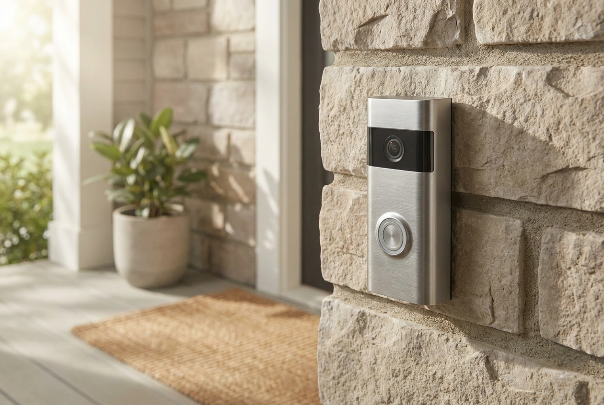 Como configurar um interfone com câmera Wi-Fi na entrada
