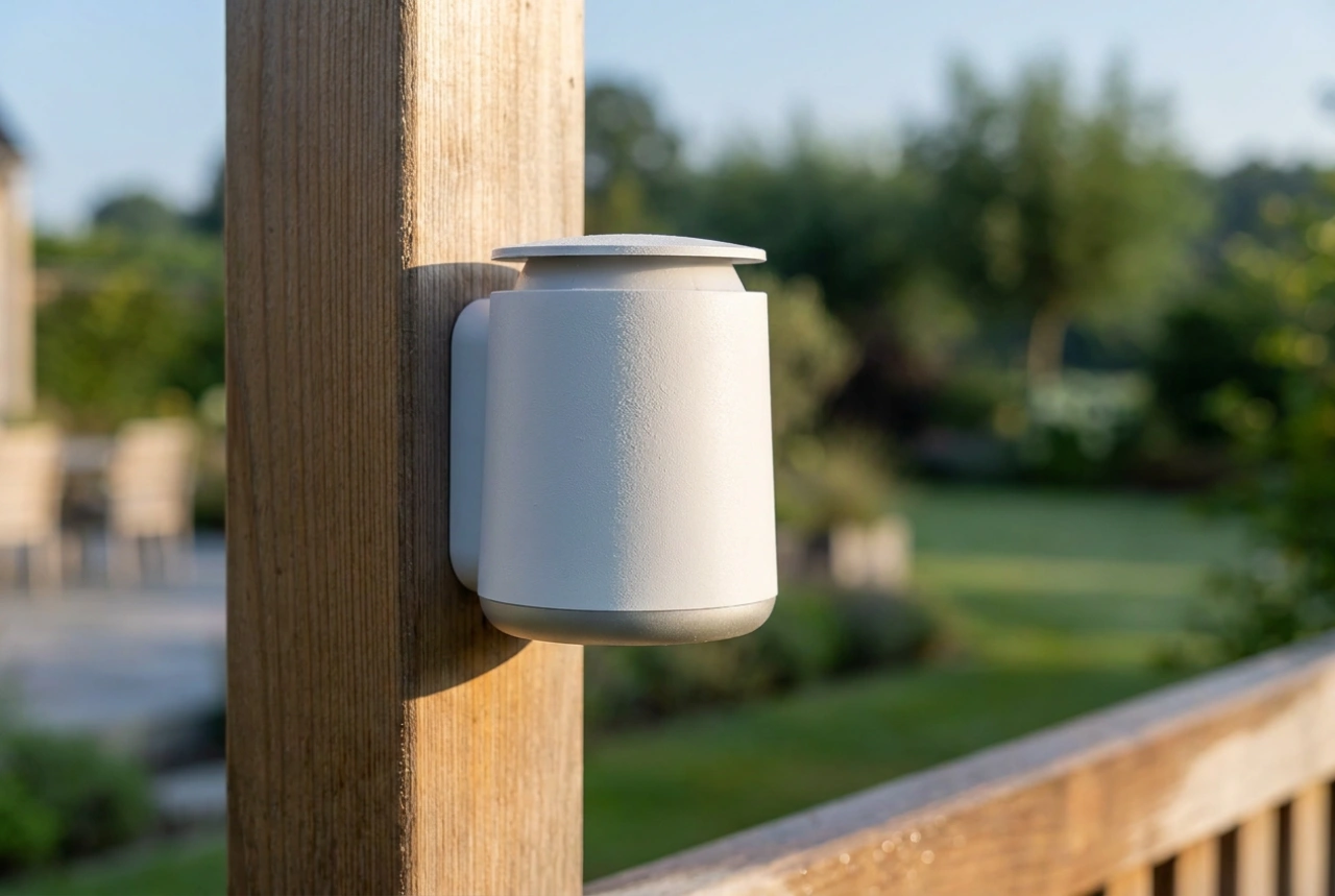 Como instalar o sensor externo de uma estação meteorológica
