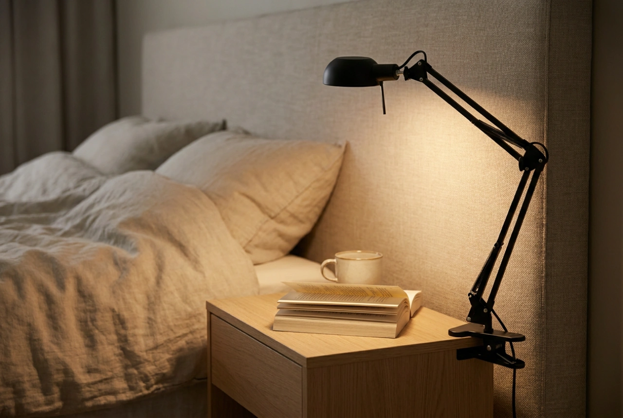 Penaos dibab ul lamp-lenn evit kostez ar gwele er gambr