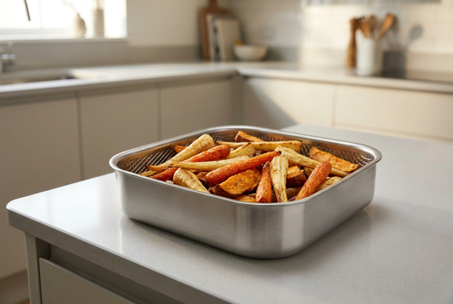 Penaos e labour an air fryer ha perak e ra gant nebeutoc'h a lart