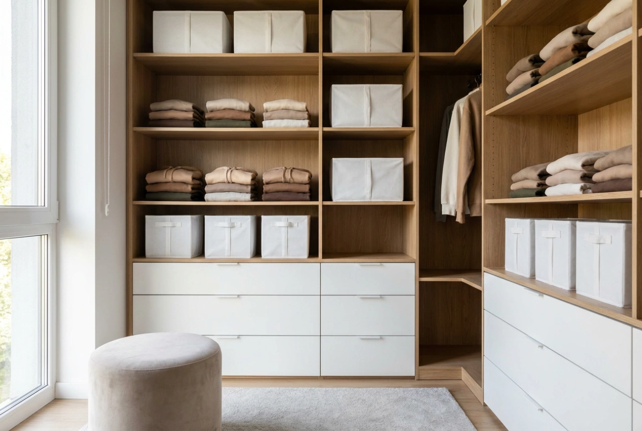 Como planejar o guarda-roupa no quarto do jovem sem brigar pela organização