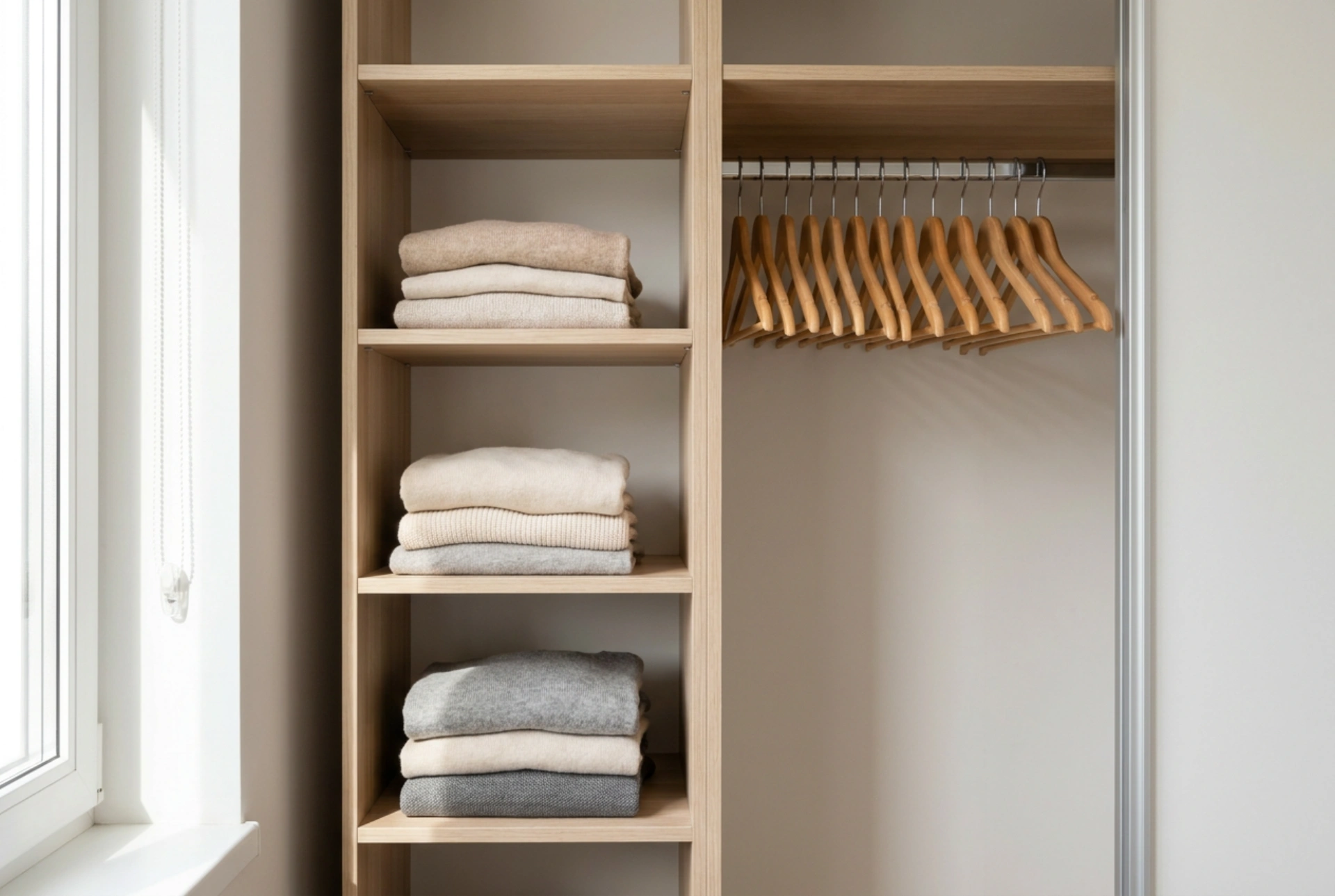 Como escolher o layout do guarda-roupa para um quarto pequeno e recuperar espaço