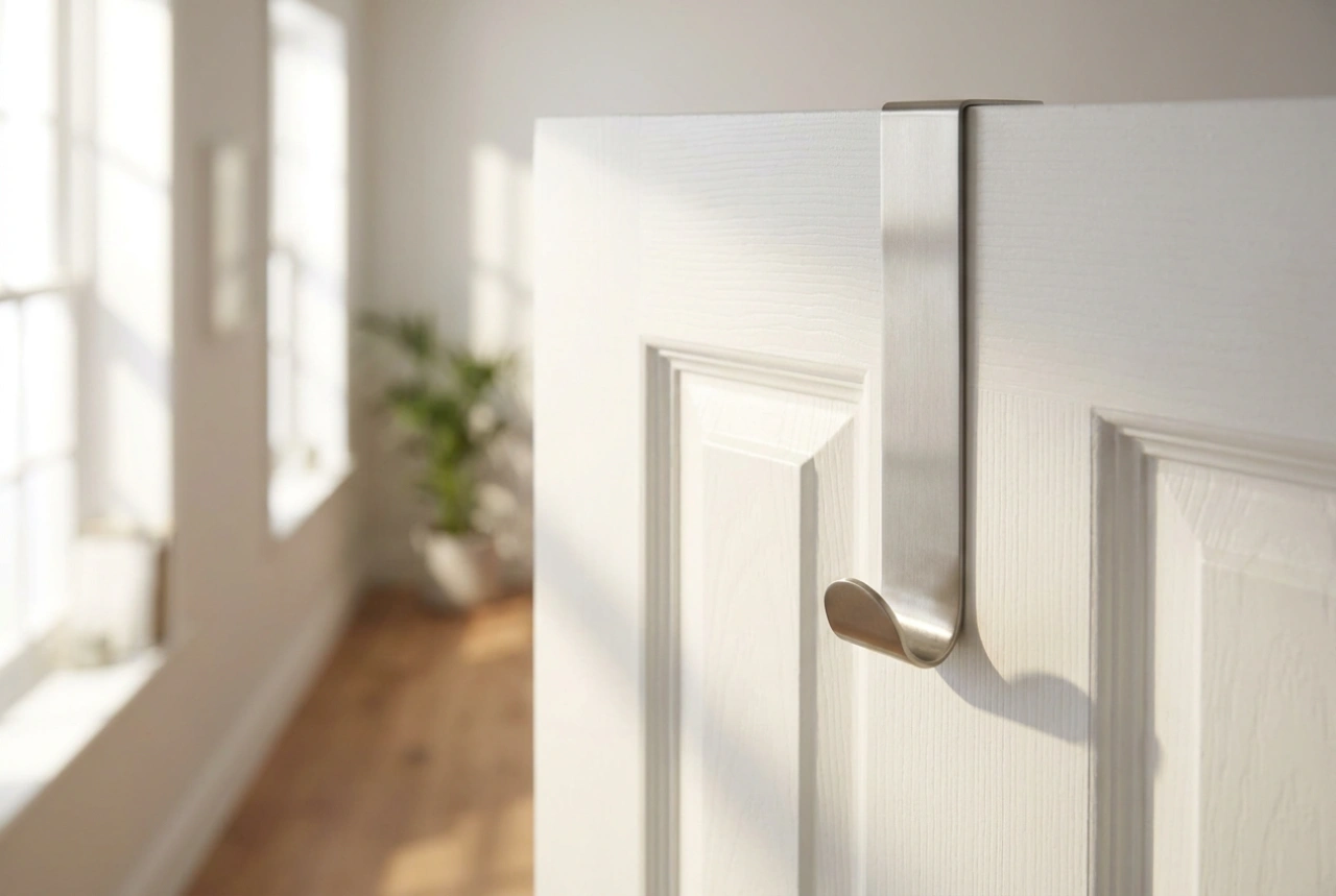 Como instalar um cabideiro de porta sem bagunça e sem danos