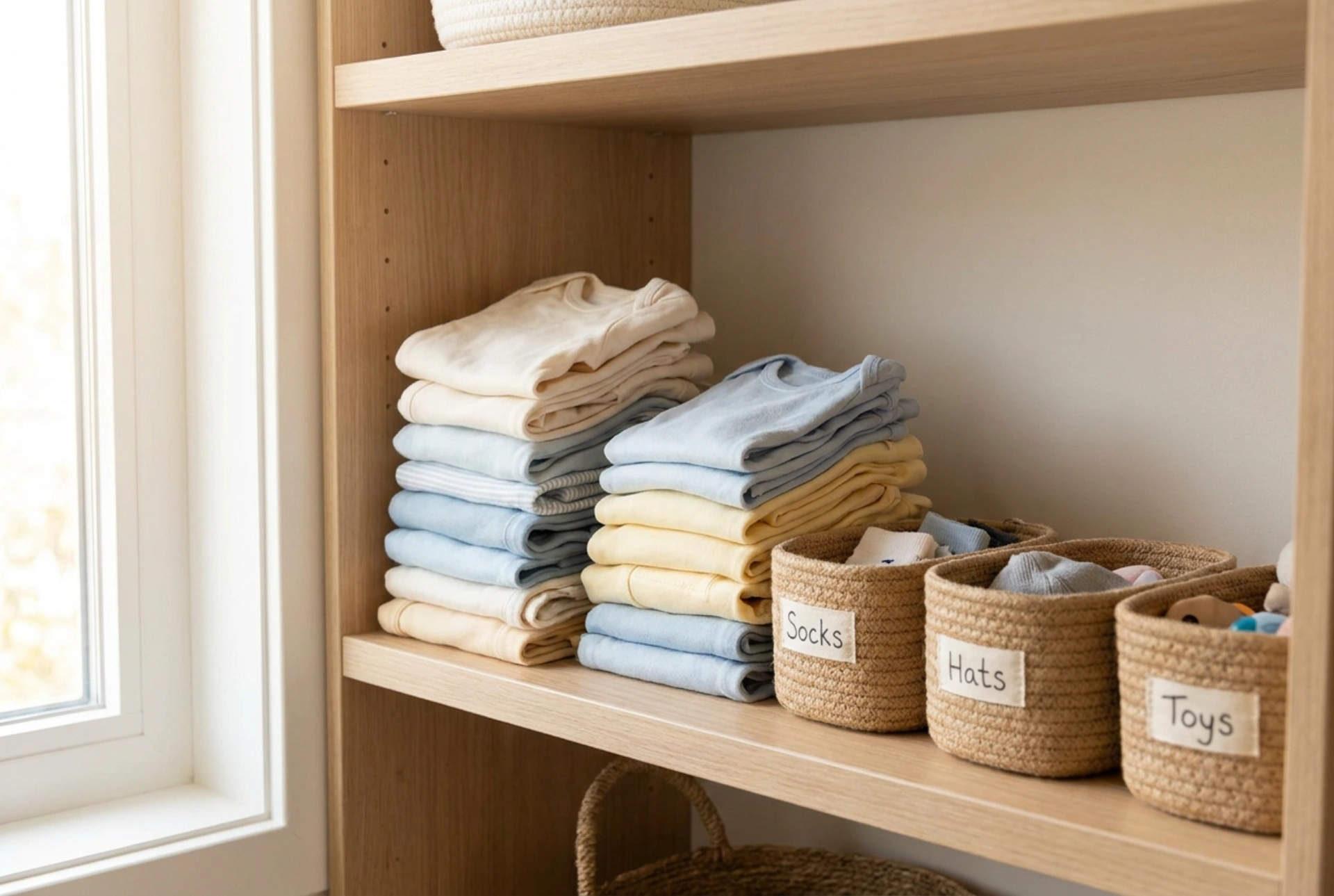 Como organizar o guarda-roupa infantil para facilitar as manhãs