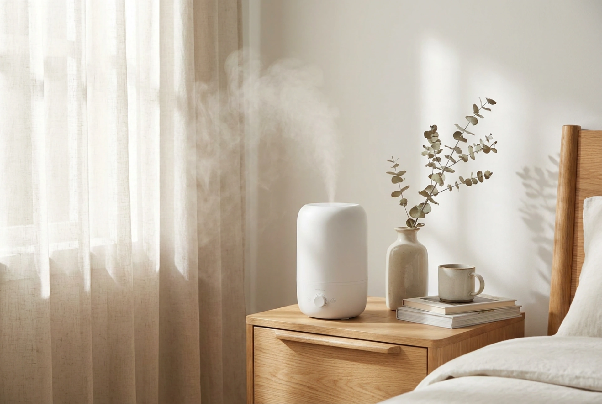 Umidificador de ar com ionizador e regras para um uso seguro