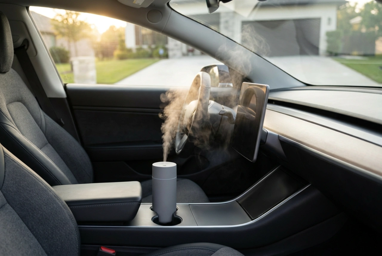 Como usar um umidificador de ar no carro sem embaçar os vidros
