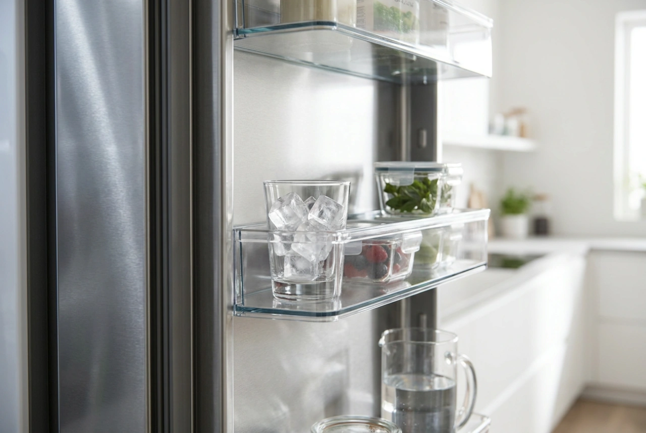 Como cuidar de geladeiras de duas portas com máquina de gelo